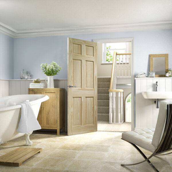 Internal Pine Colonial 6 Panel - Image 3