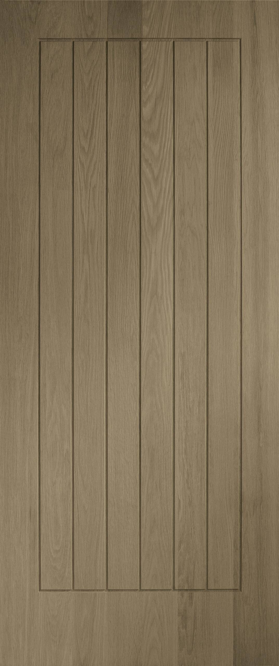 Internal Solid Oak Suffolk Statement – Cappuccino, 1981 x 838 x 35 mm
