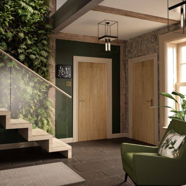 Internal Solid Oak Suffolk Statement - Image 3