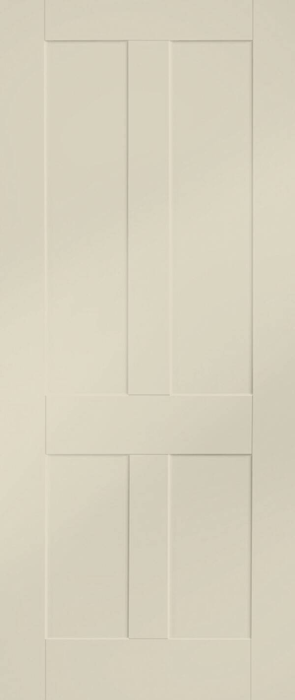 Victorian Shaker Internal White Primed Fire Door - Image 7
