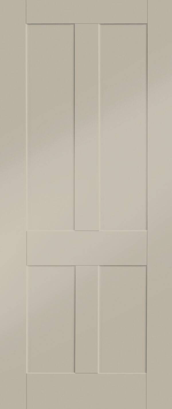 Victorian Shaker Internal White Primed Fire Door - Image 6