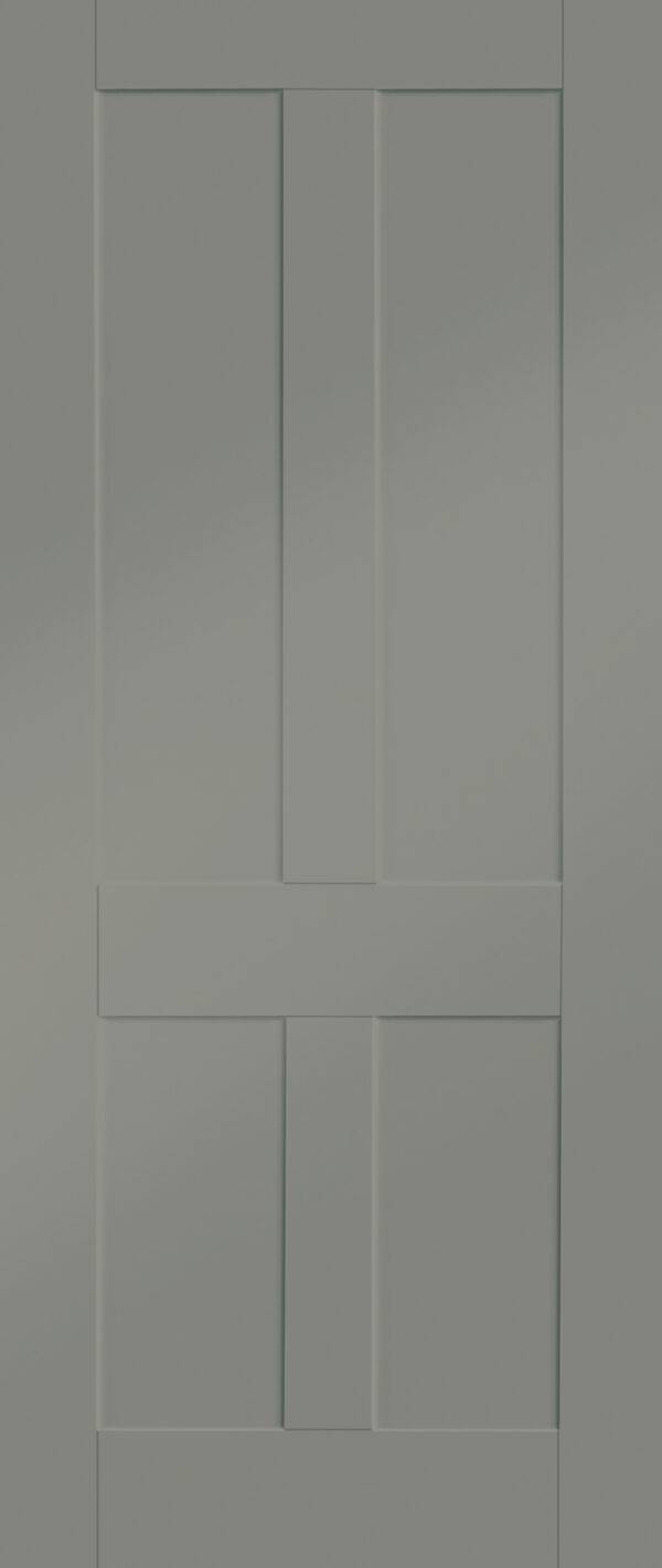 Victorian Shaker Internal White Primed Fire Door - Image 5