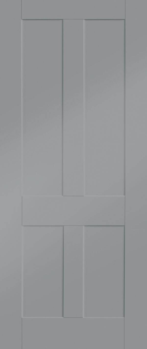 Victorian Shaker Internal White Primed Fire Door - Image 8