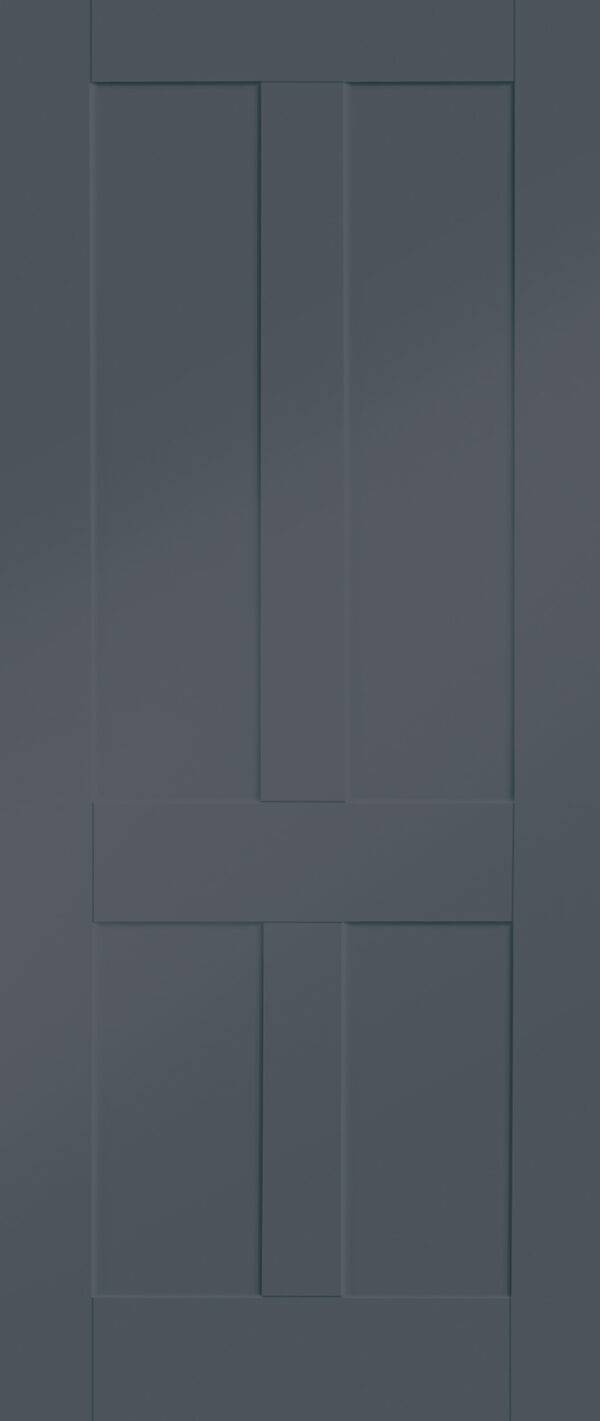 Victorian Shaker Internal White Primed Fire Door - Image 4