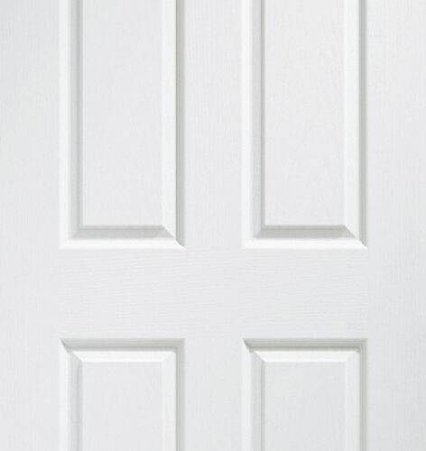 Internal White Moulded Victorian 4 Panel Door