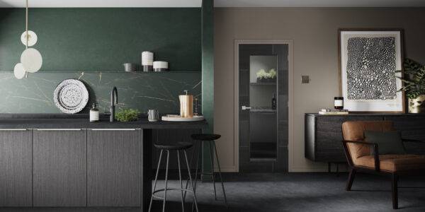 Internal Laminate Umber Grey Ravenna with Clear Glass - Image 6