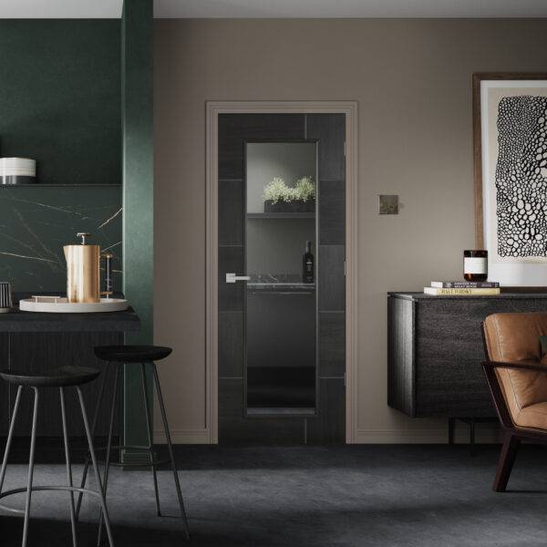 Internal Laminate Umber Grey Ravenna with Clear Glass - Image 5